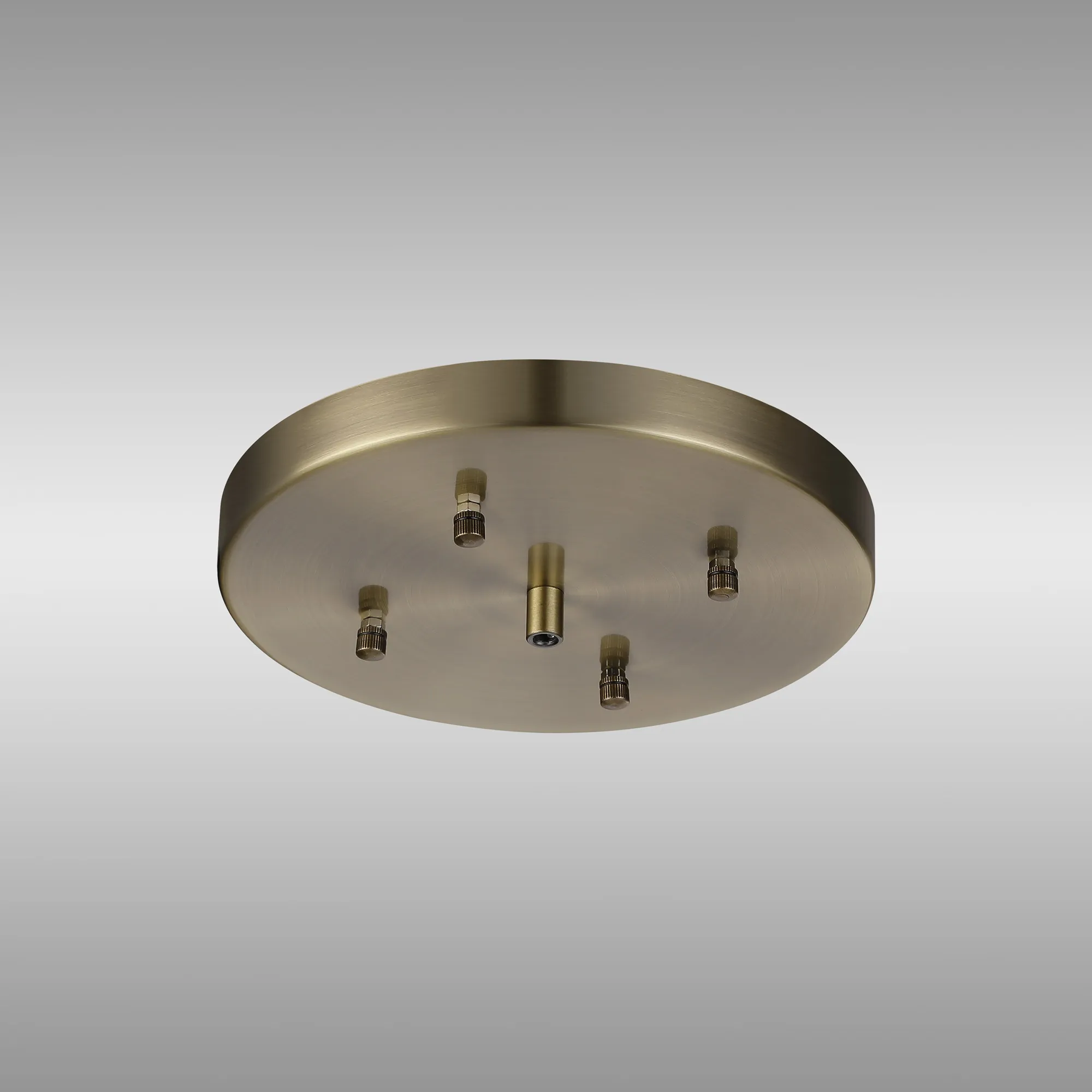 Hayes Heavy Duty No Hole Brass Ceiling Boxes Deco Multiple Pendant